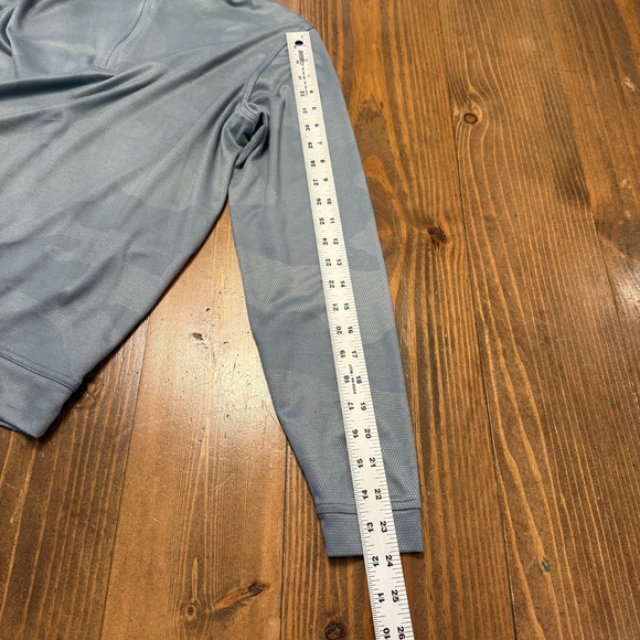 Peter Millar Top Mens Small Grey Golf 1/4 Zip Performance Pullover Perth Camo - Picture 4 of 9